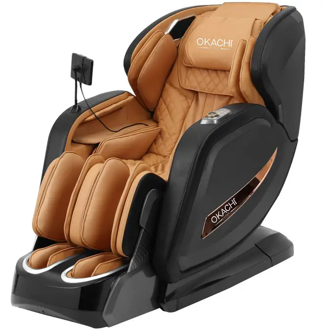 Ghế massage OKACHI LUXURY JP-I99 ( Nâu Vàng)