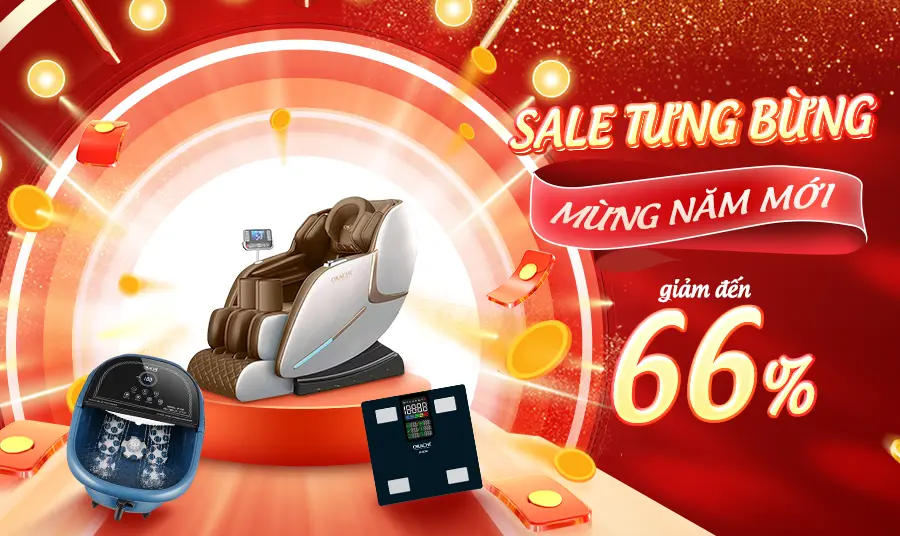 Sale tưng bừng - Mừng năm mới