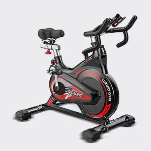 Xe đạp tập thể dục tại nhà Califit Luxury CF-490A (Đen Đỏ)