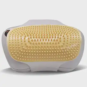 Gối massage hồng ngoại đau vai cổ lưng Shiatsu OKACHI JP-568E (Pin sạc)