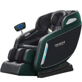 Ghế massage toàn thân OKACHI Luxury Star JP-i9 xanh (hàng trưng bày mới 96%)