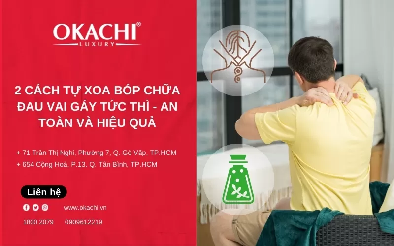 2 Cách tự xoa bóp chữa đau vai gáy TỨC THÌ - an toàn và hiệu quả