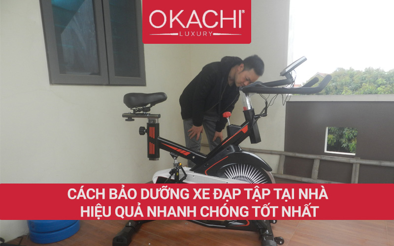 Cách bảo dưỡng xe đạp tập tại nhà ĐÚNG và chi tiết nhất