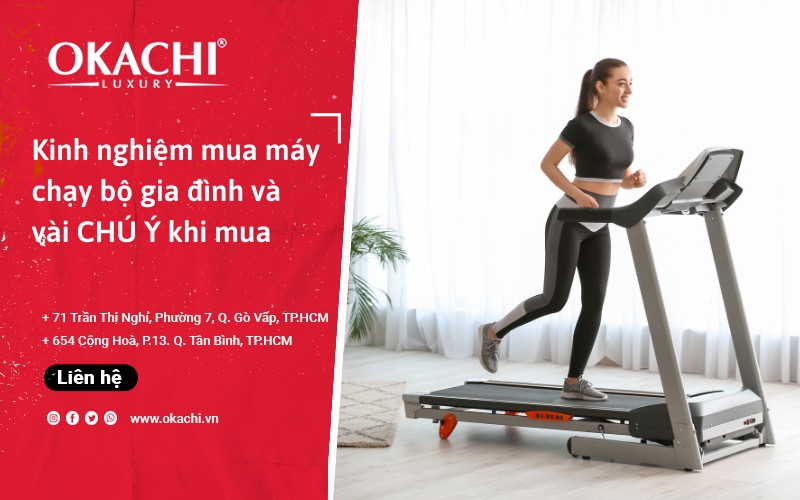 Kinh nghiệm mua máy chạy bộ gia đình đầy đủ nhất