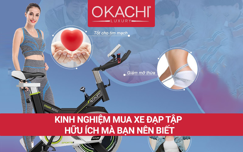 11 Kinh nghiệm mua xe đạp tập GIÁ TỐT chất lượng 