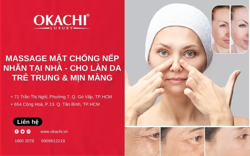 Cách mát xa mặt chống nếp nhăn tại nhà HIỆU QUẢ 2025