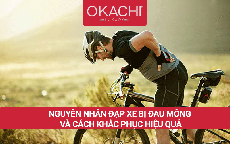 Nguyên nhân đạp xe bị đau mông và cách khắc phục TÌNH TRẠNG