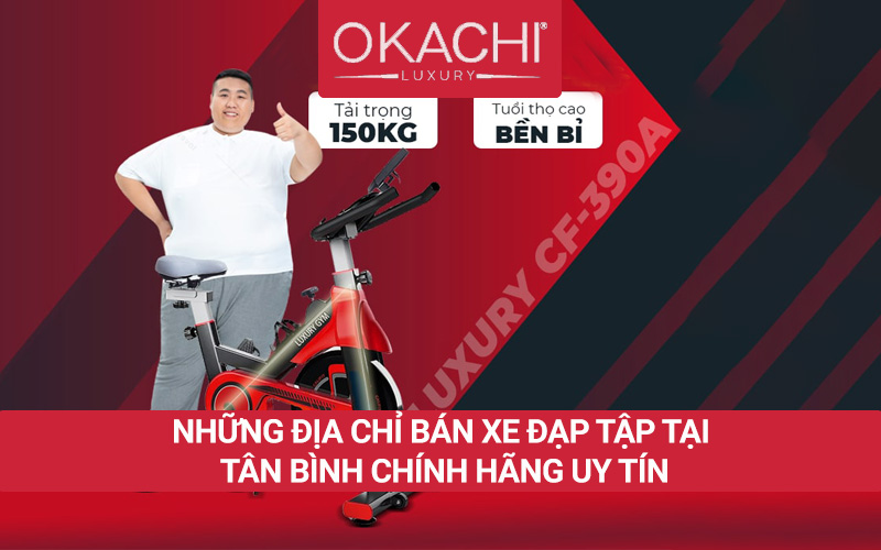 Địa chỉ bán xe đạp tập tại Quận Tân Bình CHÍNH HÃNG uy tín Tphcm