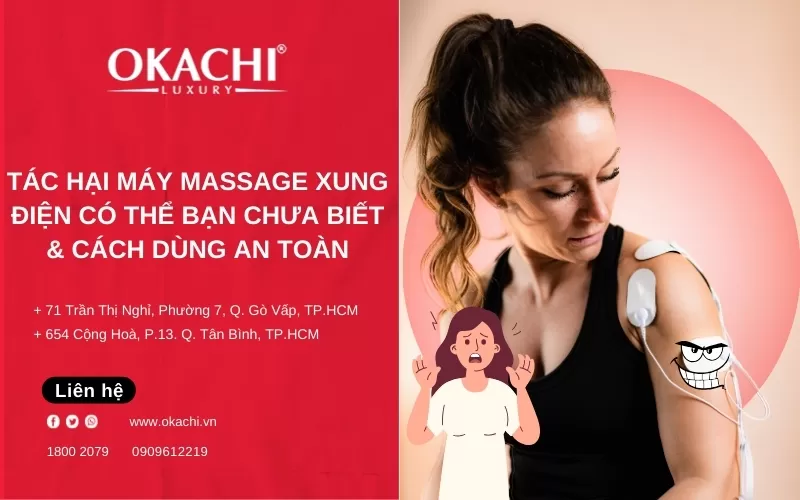 Tác hại của máy massage xung điện có thể BẠN CHƯA BIẾT & cách dùng an toàn