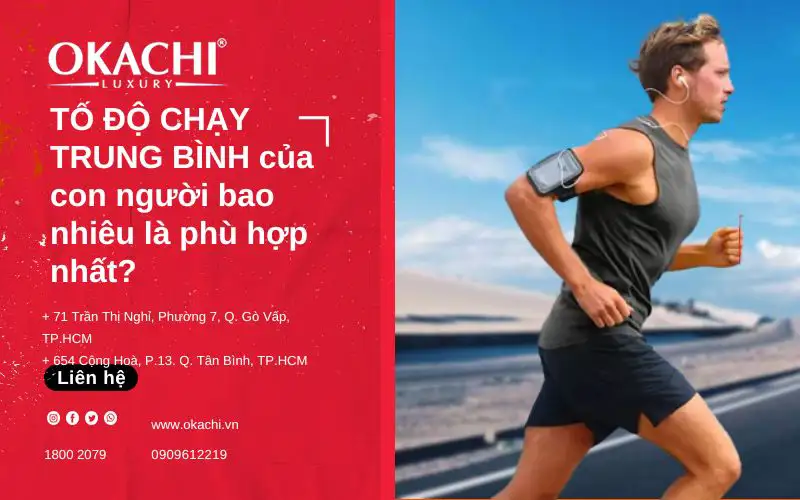 Tốc độ chạy bộ trung bình của con người bao nhiêu là CHUẨN
