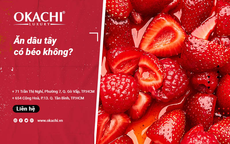 Ăn dâu tây có béo không cách ăn dâu tây giảm cân đơn giản