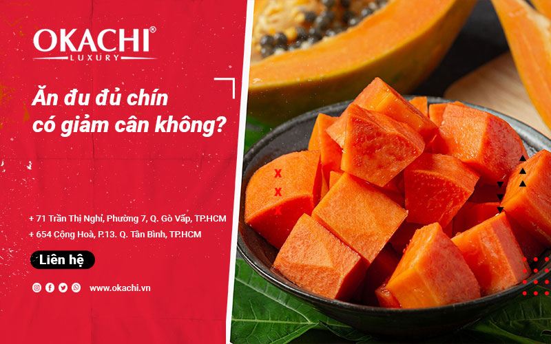 Bật mí ăn đu đủ chín giảm cân không TỐT cho sức khỏe không