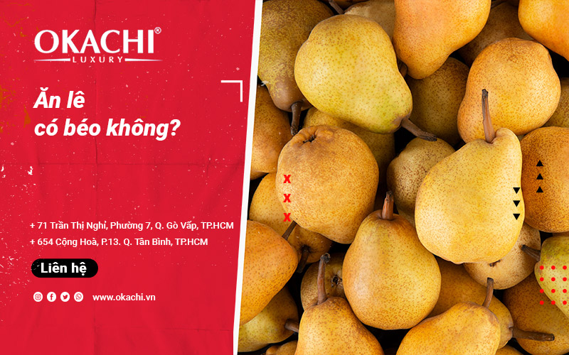 Ăn lê có béo không? Bật mí cách ăn lê để KHÔNG BÉO