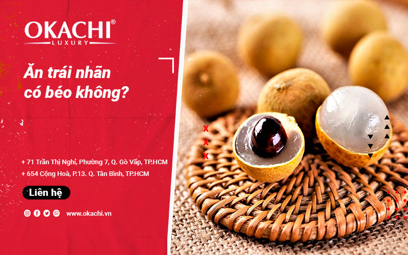 Ăn nhãn có béo không cách ăn nhãn GIẢM CÂN hợp lý