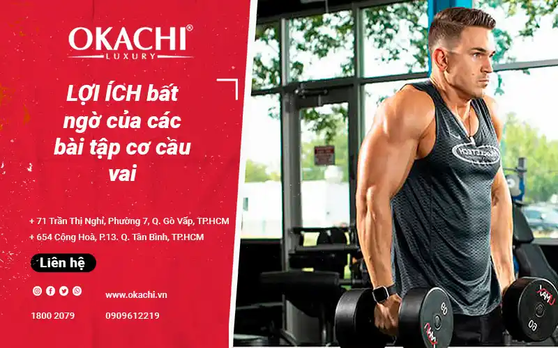 LỢI ÍCH bất ngờ của các bài tập cơ cầu vai 