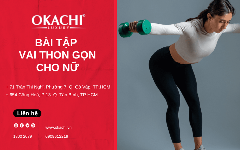 11 Bài tập vai thon gọn cho nữ dễ thực hiện