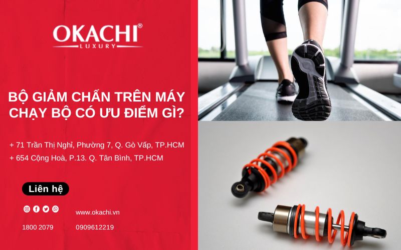 Bộ giảm chấn trên máy chạy bộ có ưu điểm gì?