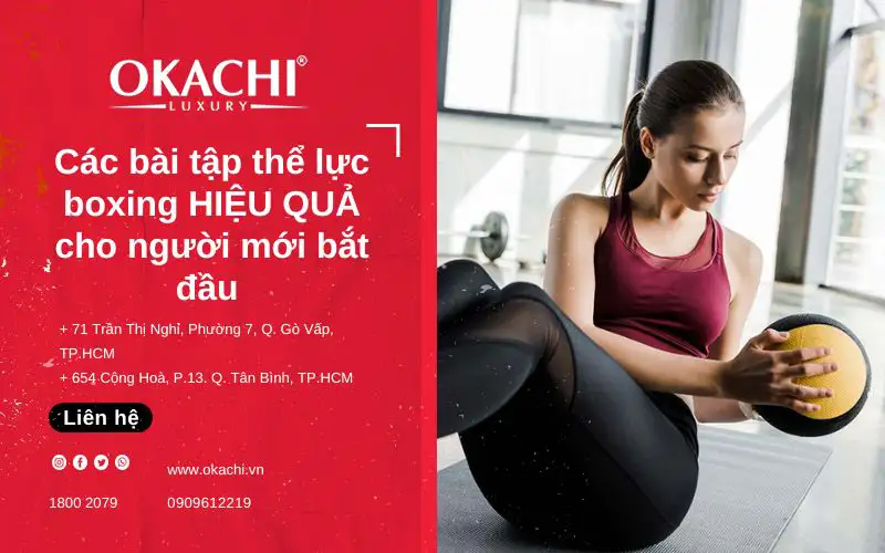Các bài tập thể lực boxing TĂNG SỨC MẠNH cho người mới bắt đầu 