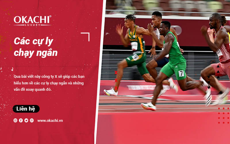 Các cự ly chạy ngắn trong thi đấu hiện nay và cách chạy ĐÚNG