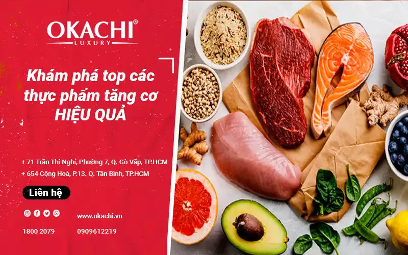 Khám phá top các thực phẩm tăng cơ  HOÀN CHỈNH nhất