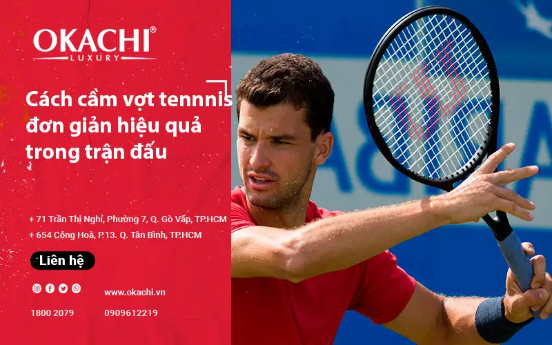 Cách cầm vợt tennis TẤN CÔNG tốt trong trận đấu