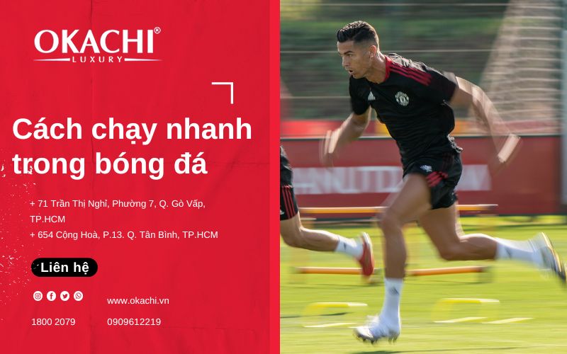 Cách CHẠY NHANH trong bóng đá và các bài tập tăng tốc độ