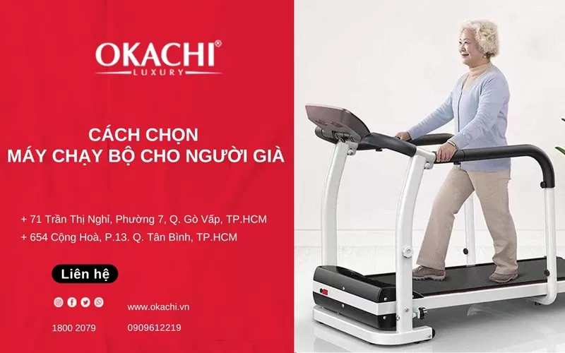 Cách sử dụng máy chạy bộ cho người già AN TOÀN, hiệu quả