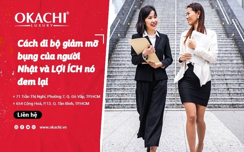 Cách đi bộ giảm mỡ bụng của người Nhật và LỢI ÍCH đem lại