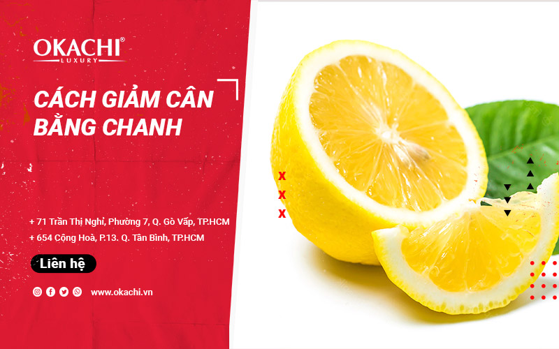 Những cách giảm cân bằng chanh tại nhà đúng cách 