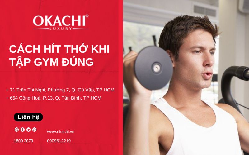 Cách hít thở khi tập gym để HỖ TRỢ cho các nhóm cơ