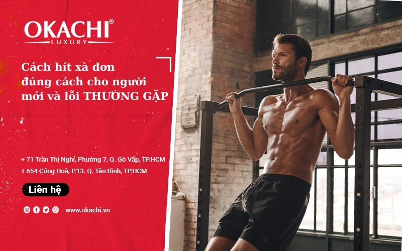 Cách hít xà đơn đúng cách cho người mới tập 