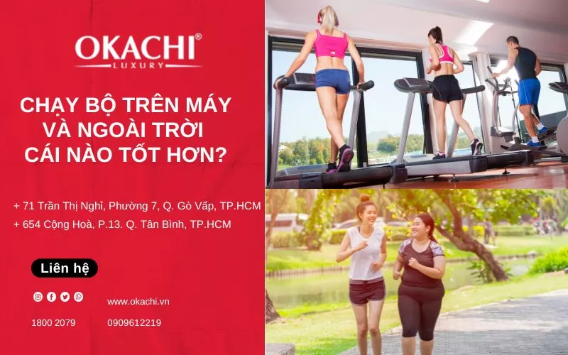 So sánh chạy bộ trên máy và ngoài trời cái nào hiệu quả hơn