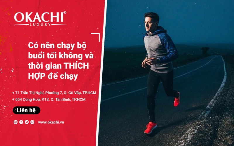 Có nên chạy bộ buổi tối không và LỢI ÍCH khi chạy buổi tối