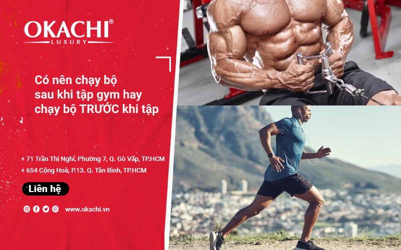 Có nên chạy bộ sau khi tập gym hay trước tập khi TẬP LUYỆN