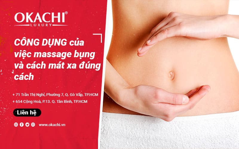 CÔNG DỤNG của việc massage bụng và cách mát xa đúng cách