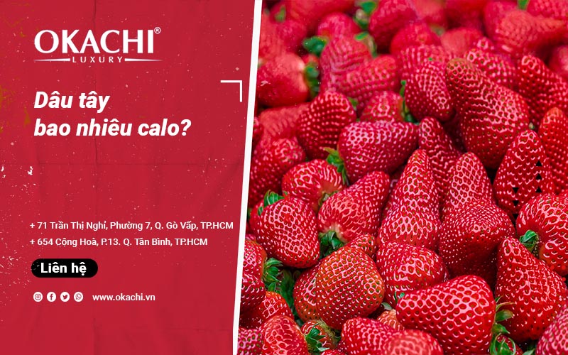 Dâu tây bao nhiêu calo các bí kíp GIẢM CÂN với dâu