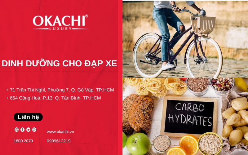 Thực đơn dinh dưỡng cho đạp xe tập thể dục thể thao hiệu quả nhất