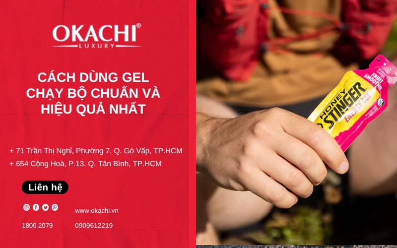 Cách dùng gel chạy bộ đúng cách và hiệu quả cao