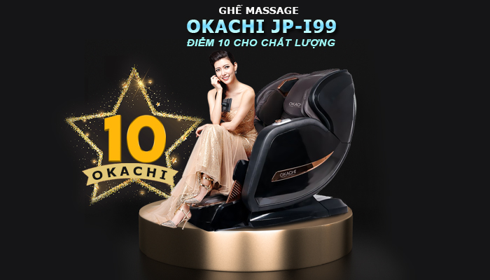 Ghế massage OKACHI thiết bị cần thiết cho sức khoẻ