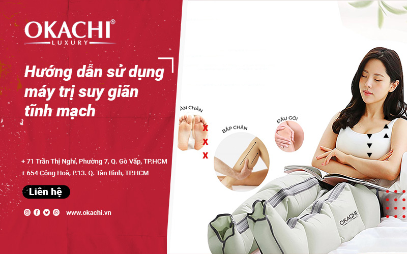 Hướng dẫn sử dụng máy trị suy giãn tĩnh mạch đúng