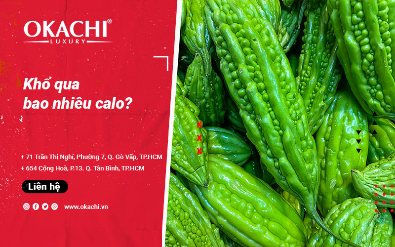 Khổ qua bao nhiêu calo và ăn 1 quả mướp đắng có GIẢM CÂN