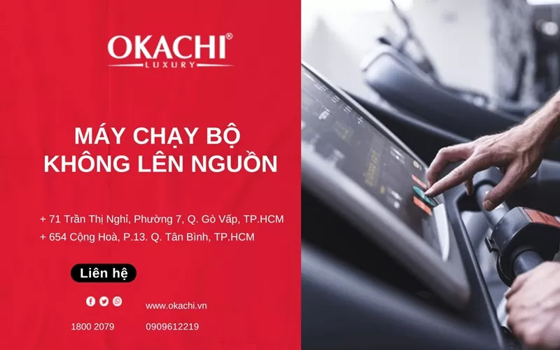 Máy chạy bộ không lên nguồn: Nguyên nhân, Cách sửa NHANH