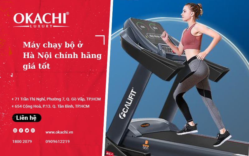 Máy chạy bộ ở Hà Nội chính hãng với mức GIÁ TỐT 