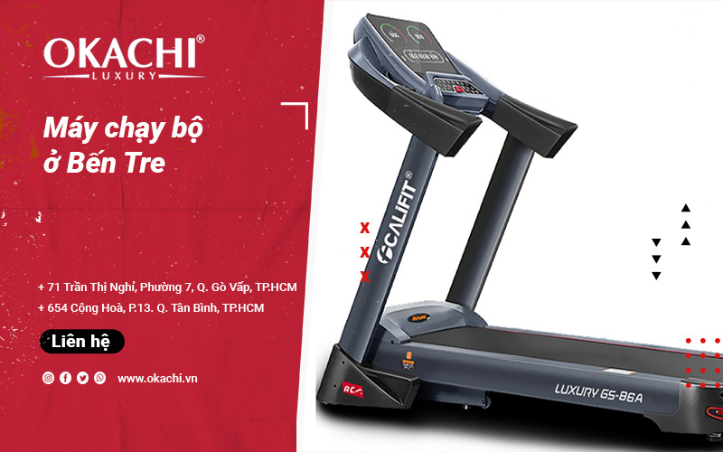 Máy chạy bộ ở Bến Tre ĐA NĂNG tiện lợi ĐẲNG CẤP nhất