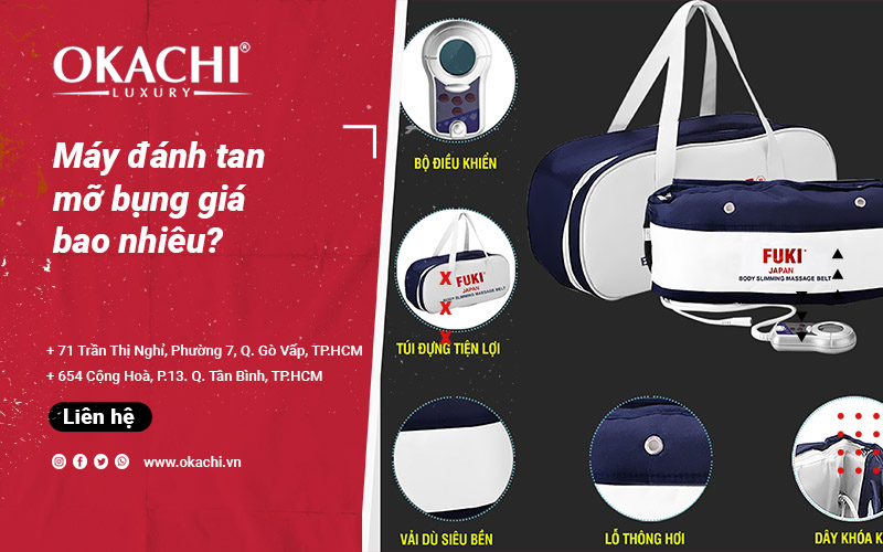 Máy đánh tan mỡ bụng giá bao nhiêu cách chọn máy PHÙ HỢP