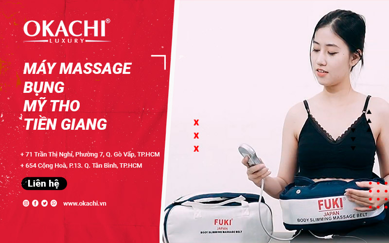 Cửa hàng bán máy massage bụng ở Mỹ Tho Tiền Giang UY TÍN
