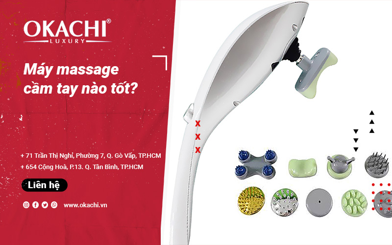 Top 5 máy massage cầm tay nào tốt và TUYỆT VỜI nhất 2023