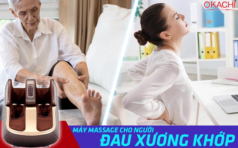 Dòng máy massage cho người đau xương khớp CAO CẤP 