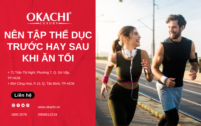 Nên tập thể dục TRƯỚC hay SAU khi ăn tối để tốt cho cơ thể?