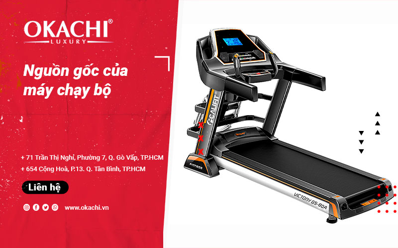 Nguồn gốc máy chạy bộ và sự PHÁT TRIỂN vượt bậc của máy 